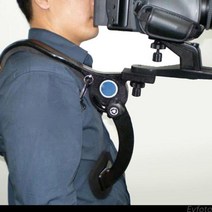 카메라 숄더리그 어깨 견착대 패드 브래킷 브라켓, 기본선택, 1개