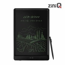 전자노트패드 지니큐 LCD N1200 전자노트 메모패드, 단품