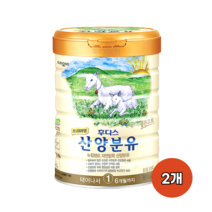 일동후디스 프리미엄 산양분유 1단계, 400g, 2개