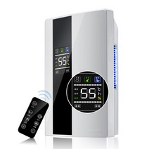 가정용 휴대용 제습기 습기 흡수기 실내 지하실 습기 흡수기 음소거 원격 제어 타이밍 외부 수도관, 110v, au 플러그