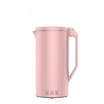 정밀기계 미니 두유 기계 휴대용 블렌더 110v220v 자동 과일 메이커 과즙 짜는기구 야채 추출기 식품 콩 벽 차단기자동화 시스템, 분홍색, 영국