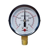 빠른출고 삼성계기 일반 압력계 연성계 진공계 A타입 60파이 측정공구 센서 수도배관 가스배관 소방배관, /60파이 100bar/