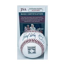 버드 셀리그 커미셔너는 HOF 로고 야구공에 사인 W/Inscrip을 했다. JSA - 야구