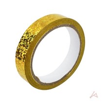 글로벌샵/ 홀로그램테이프2cm(10m)-금색, 상세내용표시, 상세페이지 참조