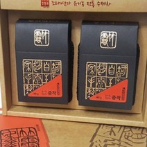 유기농 녹찻잎 80g 중작 작설차 장인어른선물