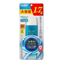 비오레 UV 선크림 아쿠아리치 워터리 젤 155ml SPF50+, 단일옵션