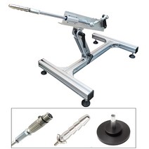 엑츄에이터 리니어 실린더 디자인 왕복 운동 금속 스탠드 및 전원 공급 장치 선형 액추에이터 2pcs 엔드 커넥터, [02] 12V80mm95rpm, [03] US Plug