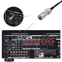 다이폴 안테나 증폭기 300cm DAB FM 라디오 안테나 스테레오 수신기용 다이폴 공중 플러그 커넥터 174Mhz30, 한개옵션0