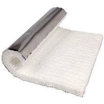 Lynn Manufacturing Flame Guard 2100F Superwool Blanket with Heavy Foil – 12” x 10” x ½” 9351, 1
