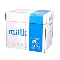 A4용지(밀크) 85Gx500입한국제지 BOX(5), 단품