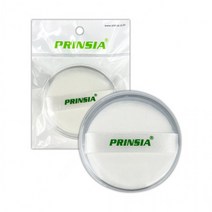 프린시아 극세사 면분첩 (소) 케이스형 1P 화장퍼프 퍼프 케론 NBR 면분첩 후로킹 극세사 미용 화장, 단품