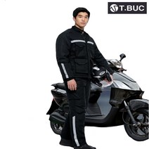 겨울 방수 오토바이 패딩 방한복 TBS-5101 상의 하의 별매 블랙 M~5XL 퀵 배달 배송 우의 우비 남자 티뷰크, 바지 TBS-5101_42in