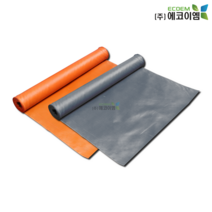 에코이엠 PVC 방염코팅 그라스포 / PVC 코팅포 / 방화포 방염포 / 임시소방시설, 회색, 0.18mm x 1m x 50yard