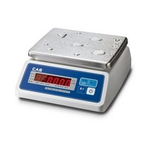 카스 방수 전자저울 SW2-30EW LED Type 30kg 수산시장 식품회사 육가공공장 식당 양식장