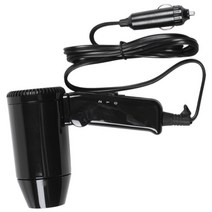 자동차 헤어 블로우 드라이어 열 DC12V 216W 휴대용 접이식 송풍기 뜨거운 바람 여행 보관이 용이 한 핸들 드 - 설탕 차량 창, 보여진 바와 같이, 하나