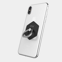 아이링 [억스] 헥스 육각 스마트링 휴대폰 거치대, 헥스 제트블랙(유광), 선택완료