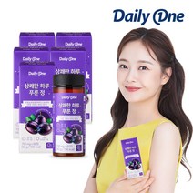 데일리원 전소민 상쾌한 하루 푸룬 정 700mg 60정, 5통