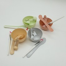 피부관리 피부미용재료 피부미용재료 팩볼 팩붓 세트
