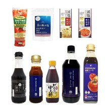 조미료 세트 저 칼륨 저인 저단백질 케첩 콩소메 화 시오 소스 폰 식초 간장