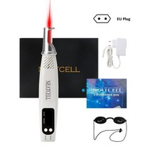 갈바닉마사지기 고주파마사지기 갈바닉전기 플라스마 펜 Neatcell 소형 피코세컨드, 레드 EU
