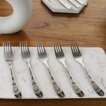 화인센스 비해피 아동 포크, 혼합색상, 5개