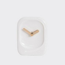 비믹스 오클락 세라믹 탁상시계, 시계-블랙 / 바늘-24k골드