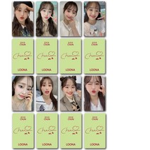 김지우 Chuu 앨범 굿즈 양면 포토카드 8장 LOONA-9349, 04