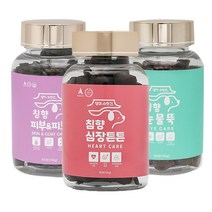 강아지 영양제 100g 댕이수랏간 침향 눈물뚝 피부&피모 심장튼튼 관절쌩쌩, 1개, 피부&피모+심장튼튼+눈물뚝