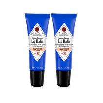 Jack Black 잭블랙 인텐스 테라피 립밤 그레이프프룻 앤 진저 0.25oz(7g) 2개 Intense Therapy Lip Balm Grapefruit & Ginger