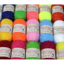국민 수세미실 90g( 5)/고급 웰빙 수세미실/반짝이실, 142 펄 그린