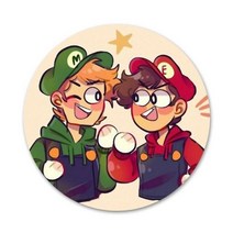 만화 Eddsworld 배지 브로치 핀 액세서리 의류 배낭 장식 선물, images 1