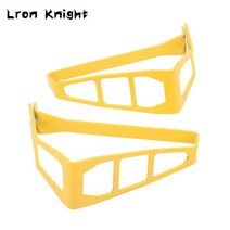 오토바이 CNC 전면 후면 회전 신호 LED 조명 보호 커버 BMW R1200GS LC ADV R1250GS 어드벤처 RNINET R NINE T R9T, [1] Black Front Rear