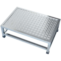 스텐 계단 1단 안전 발판 공장 디딤대 사다리 60cm, 길이 40 폭 40 높이 10 cm