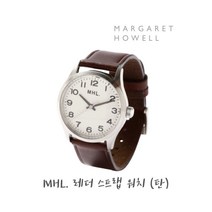 MARGARET HOWELL 마가렛호웰] MHL. 레더 스트랩 워치 (TAN)