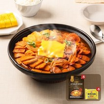 기타 [T][단골집] 송탄 치즈부대찌개 500g x 5팩 + 라면사리 5개
