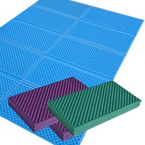 엠보싱 캠핑 발포 매트 접이식 돗자리 야외 피크닉 텐트 바닥 200X140 대형-가방포함, 카키