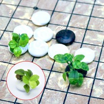 수초-하얀바둑알 미니 골든나나활착-작고 귀여운 어항꾸미기, 1개