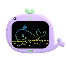 호이지보드 9.5인치돌고래형 컬러글씨 전자노트, 보라