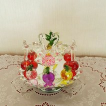allution_올루션몰_백조와 과일접시 크리스탈 집들이 선물 인테리어 소품 콘솔장식품 인테리어장식품 이사선물 인테리어소품 집들이선물_올루션몰_allution, 옵션없는_단일상품