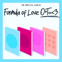 트와이스 TWICE 정규 3집 노래 앨범 Formula of Love O T 3 SCIENTIST 사이언티스트, STUDY ABOUT LOVE ver + 특전(랜덤), 포스터받지않음