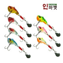사이클론 메탈 스핀 바이브 지그 배스 쏘가리 농어, 사이클론메탈 20g RHS