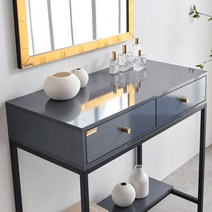 클리 800S 철제 화장대, 03.화장대_블랙