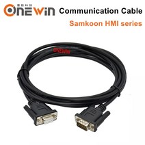 Samkoon HMI 터치 스크린 연결 PLC 프로그램 케이블 통신, 07 XINJE