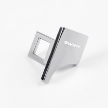 자동차 스타일링 스즈키 스위프트 알토 SX4 액세서리 숨겨진 안전 벨트 버클 클립 1 개, 02 Swift Silver 1pcs