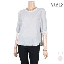 VIVID SG VIVID SG 뽀글이 엠보싱 블라우스 VS024017