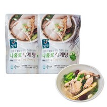 정다운 나홀로 삼계탕 750g(2봉)