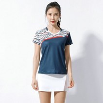 테니스복장 여자 스커트 배드민턴 셔츠 스포츠 여성 빠른 시원한 탁구 팀 러닝 헬스 운동 훈련 티셔츠