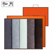 송월타올 호텔수건 뱀부 뉴컬러무지 5매선물세트(쇼핑백) 기념수건 답례품수건 타올 타월 세면타올 세면타월 세면수건 기념수건 단체수건 행사수건 고급수건 가정용타올 타올세트 타월세트 수건세트 수건제작 수건도매 수건답례품 송월답례품, 골고루(랜덤)