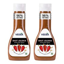 Veeba Bhut Jolokia Extra Hot Sauce 300g - Pack of 2, 1