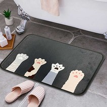 선물용 러그 귀여운 디자인 발러그 홈인테리어 소품, UR 12_캠프파이어